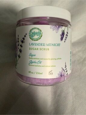 Aminnah/Dillpicky collab “Lavender Midnight” Sugar Scrub! NEW